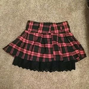 Plaid skirt